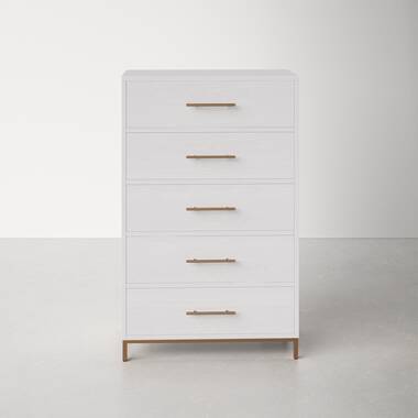 Gold deals tall dresser